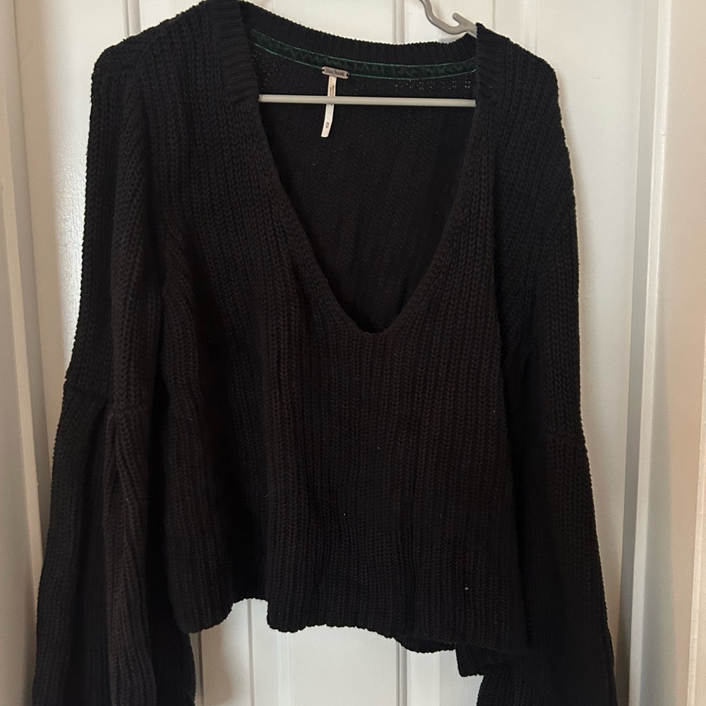 V neck Free People Sweater